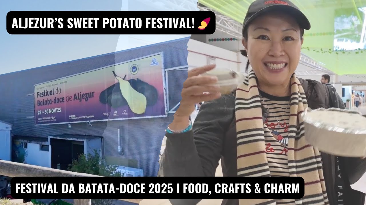 Aljezur’s Sweet Potato Festival! 🍠 Festival da Batata Doce 2024| Food, Crafts & Charm