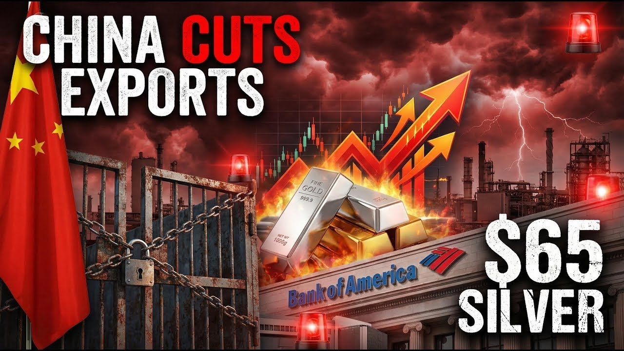 Bank of America&rsquo;s $65 Silver Call & China&rsquo;s Export Shock Explained