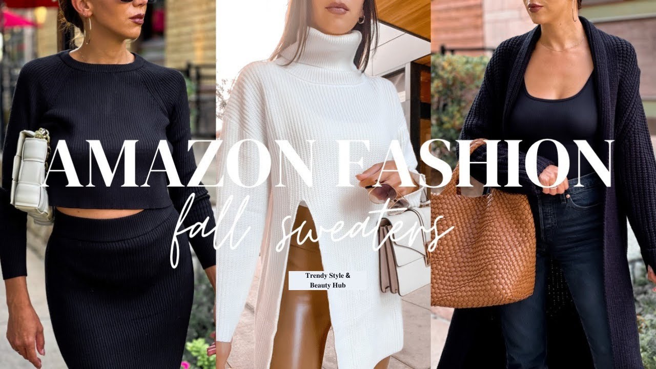 fall trends amazon 2025 must-have sweaters for fall style