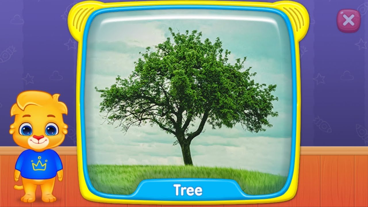Nature Vocabulary -  Learning Nature Names - New Words for Children - Educational Video about Nature