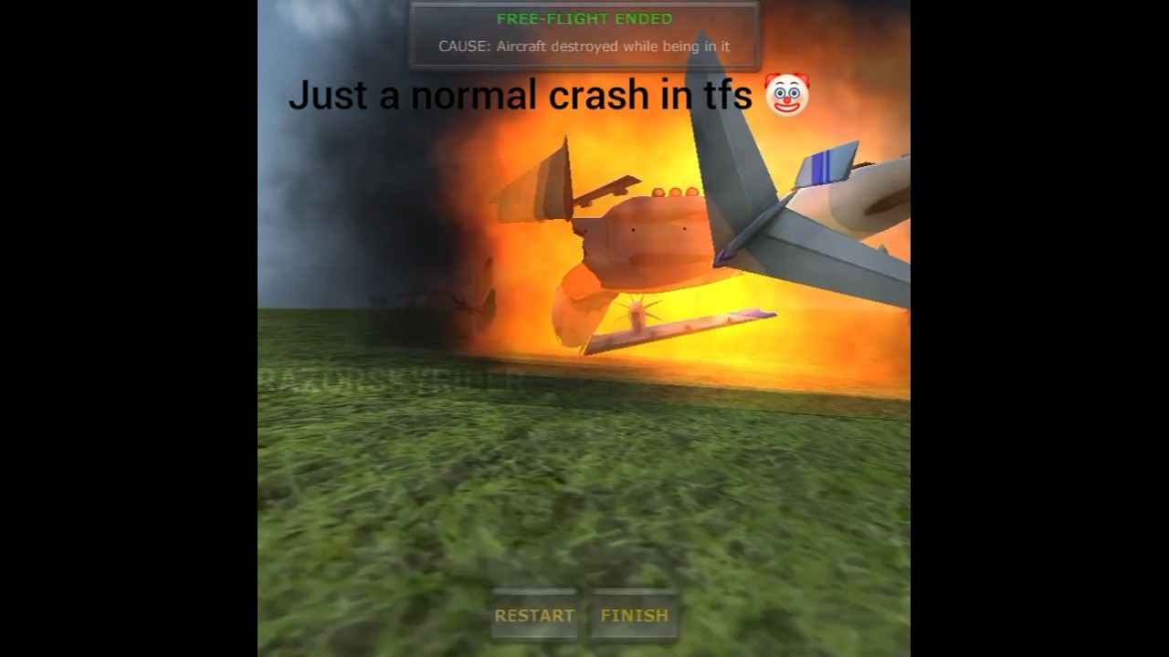 😨😱SAD CRASH IN TFS 😱😨 #automobile #shortsviral #aviation #airplane #jetworld #edit