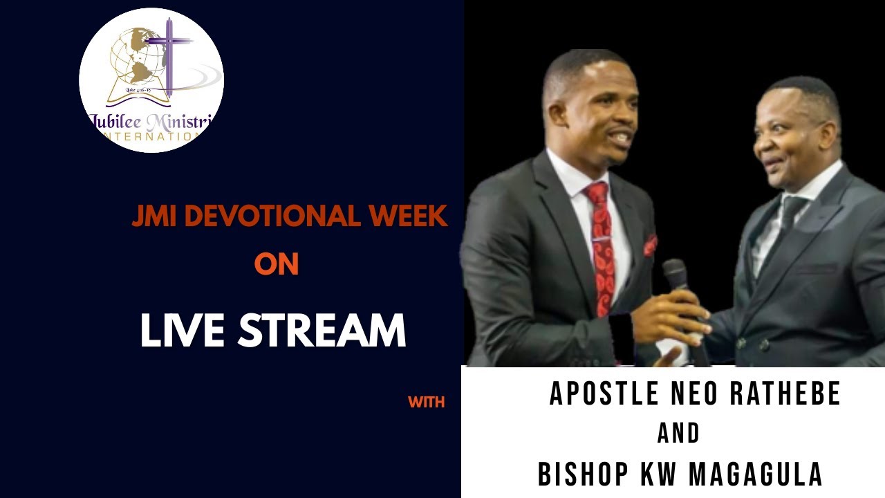 Apostle N Rathebe and Bishop KW Magagula
