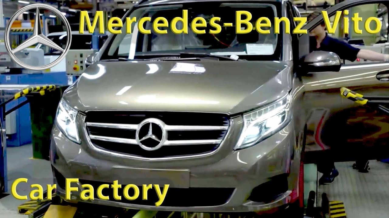 Mercedes VITO  V-Class  Production (Vitoria Gasteiz, Spain) Mercedes Factory, Mercedes Manufacture