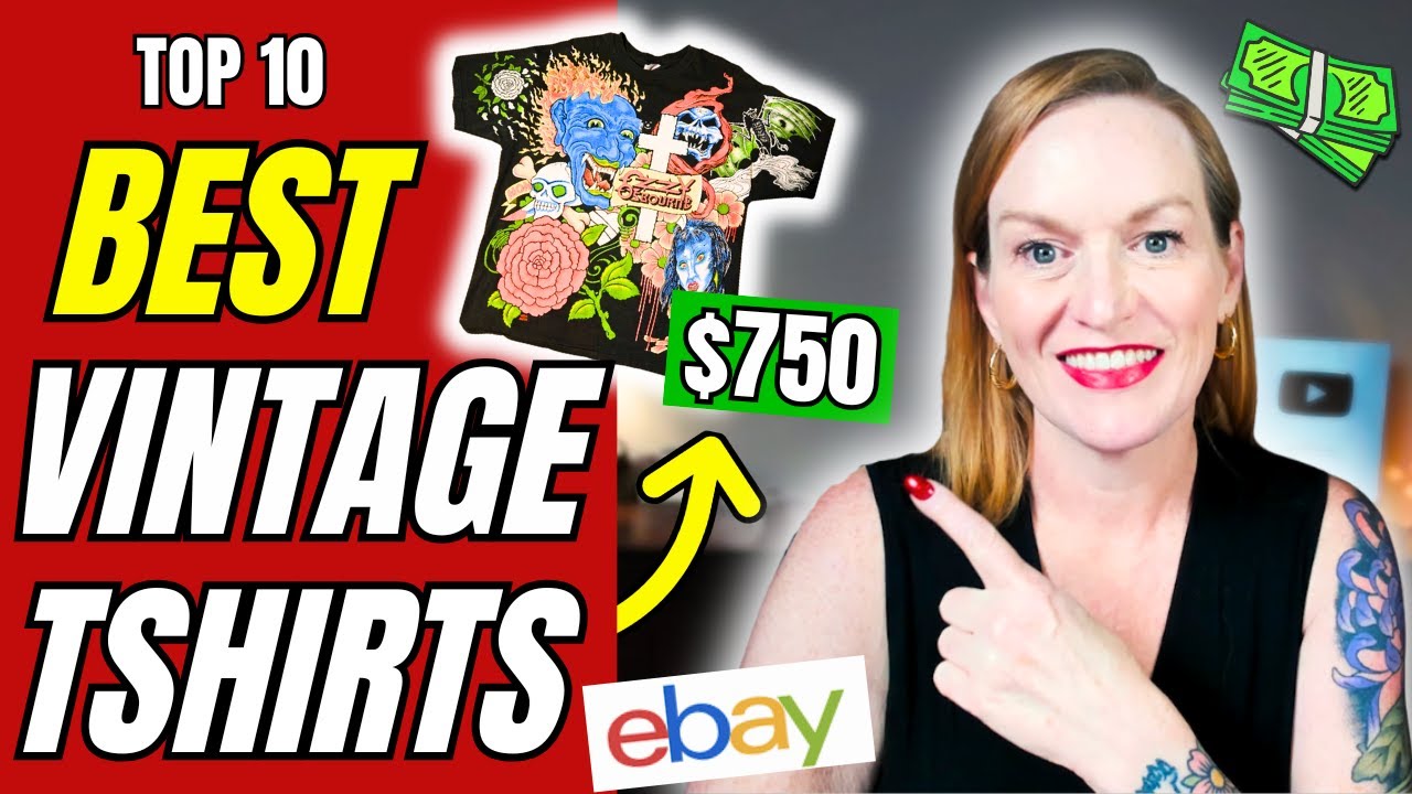 Top 10 Best Selling Vintage Band T Shirts Worth Hundreds on eBay 