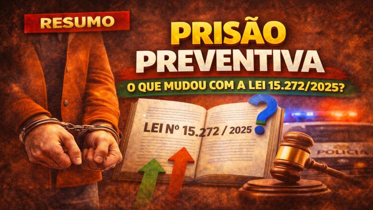 Prisão Preventiva - Mudança trazida pela Lei 15.272/2025