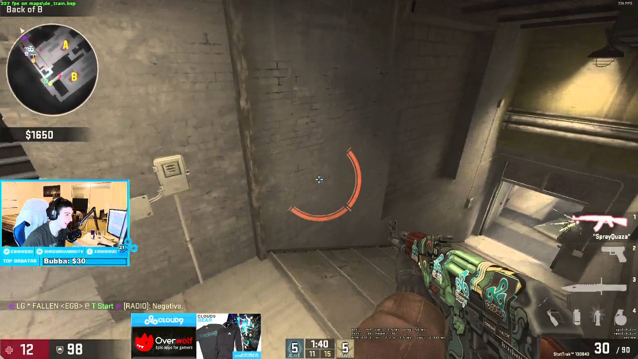 C9 shroud Insane Bhop FPL