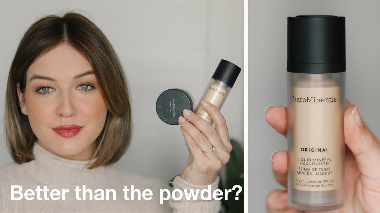 NEW bareMinerals Original Liquid Foundation (better than the powder?)