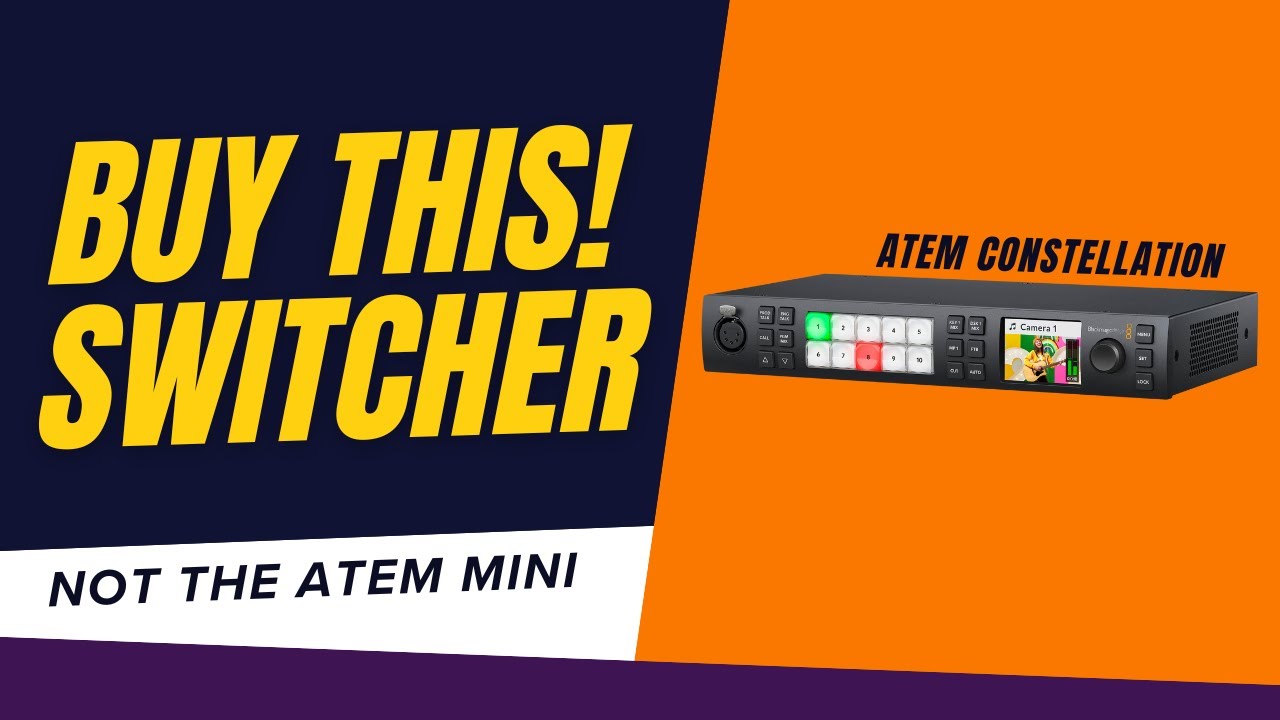 Top 10 Features of ATEM Constellation Switchers