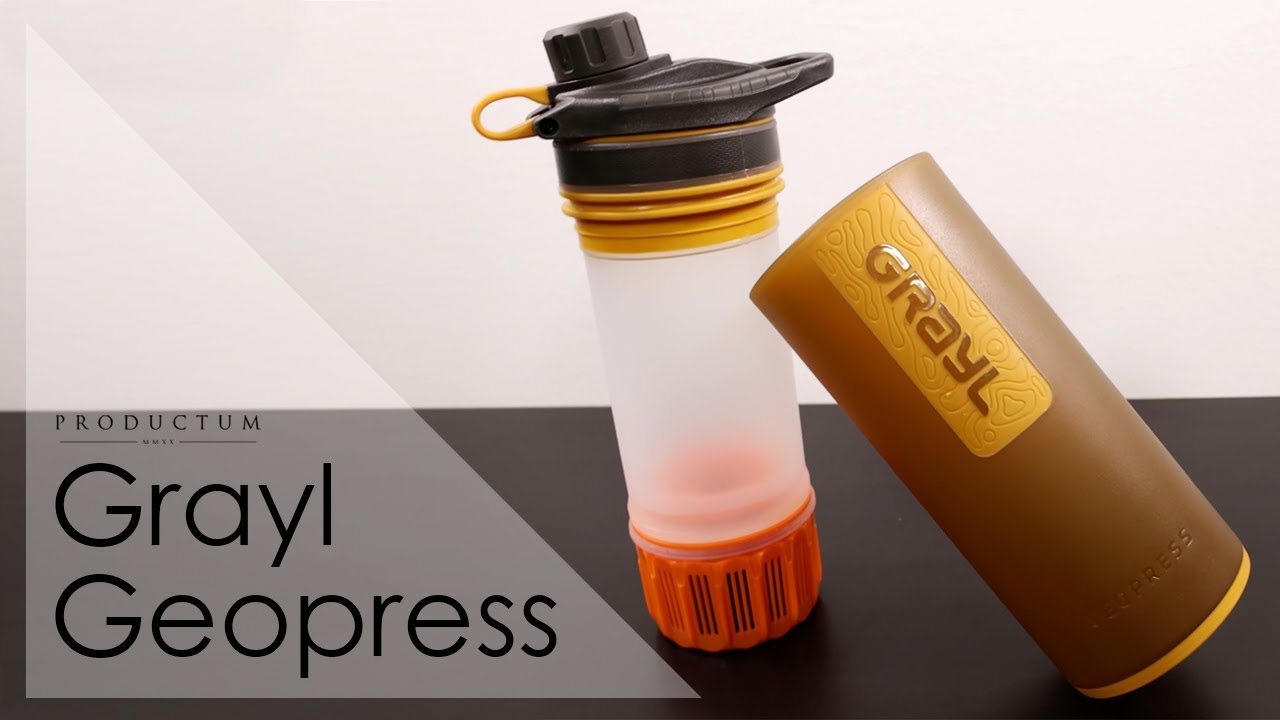 Grayl Geopress - most selected Water Filter & Purifier from 7 vs wild - Ultrapress