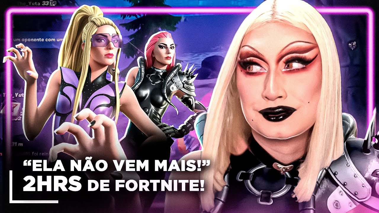 joguei PELA PRIMEIRA vez de LADY GAGA no Fortnite! | MANDY MESS CORTES