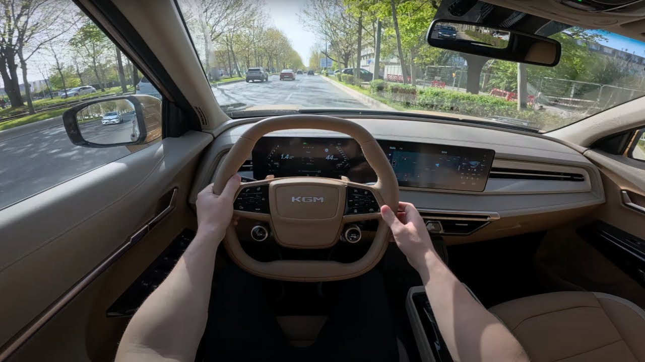 New KGM Actyon 2025 Drive Sound