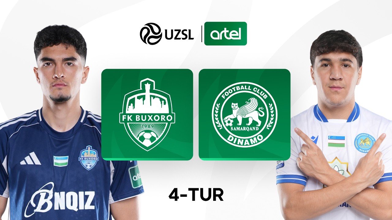Buxoro — Dinamo. O‘zbekiston Superligasi 4-tur