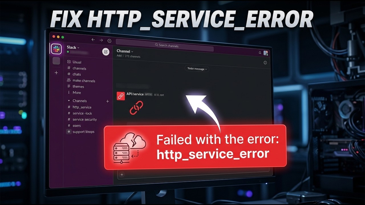 How to Fix Slack HTTP Service Error