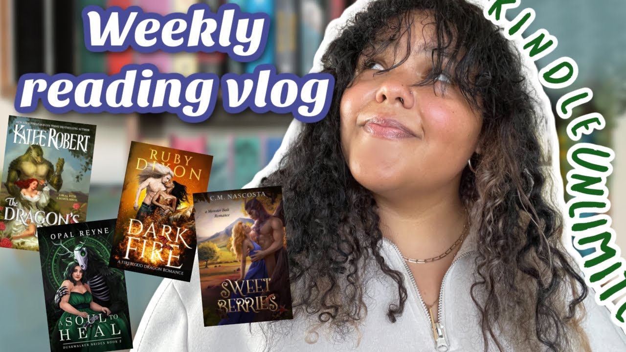Kindle Unlimited Reading Vlog| Let's Read Some Monster Romances 💕