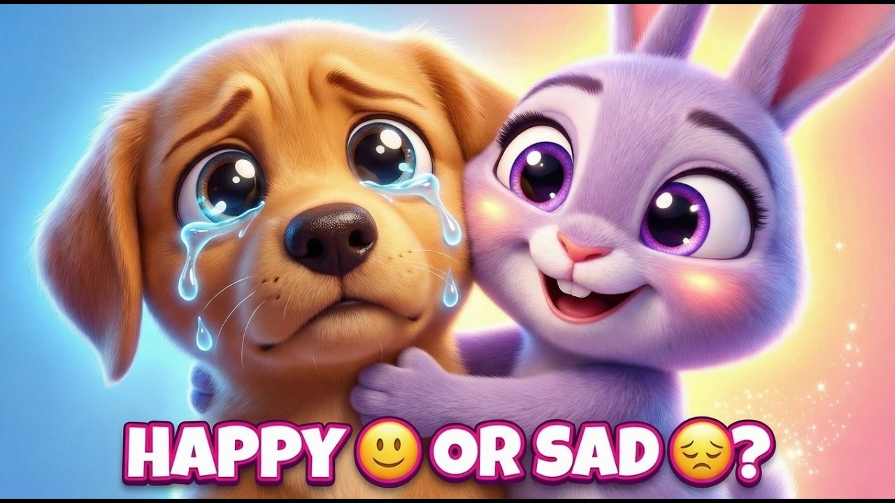 Happy or Sad? 😃😢 | Feelings Song for Kids | Social Emotional Learning (SEL) | Preschool 3D Animation
