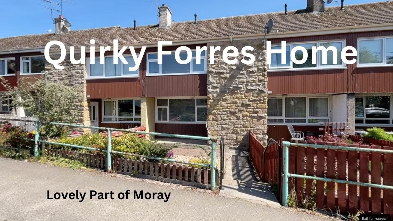 Two Bedroom Quirky Home - Moray Town of Forres £125K