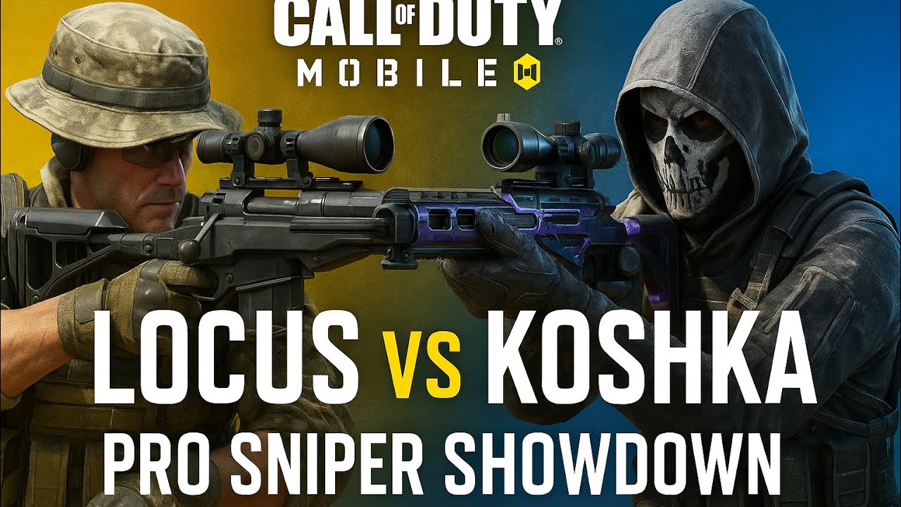 Call of Duty Mobile: The Ultimate Sniper Duel &mdash; Locus vs Koshka #callofduty #snipergameplay