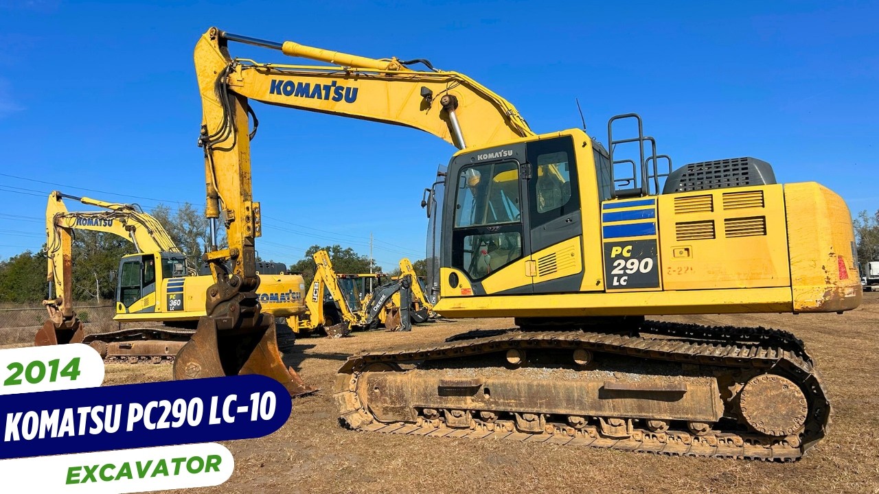 2014 Komatsu PC290 LC-10 Excavator FOR SALE