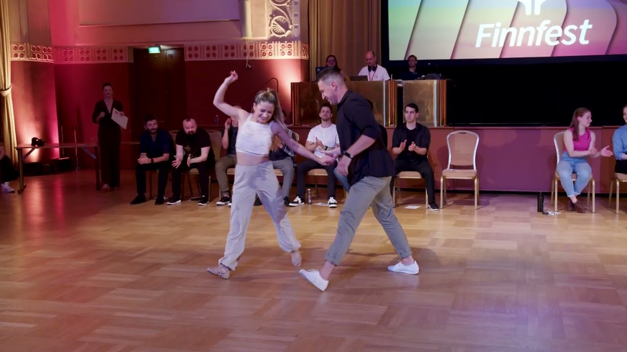 Ivan Katrunov & Fernanda Dubiel - 4th place All-Stars Jack&Jill Finals - Finnfest 2023