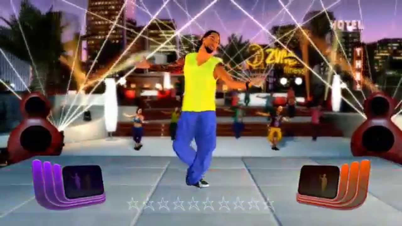 Zumba Fitness Rush - Mi Vecina - medium intensity Bachata + multiplayer gameplay