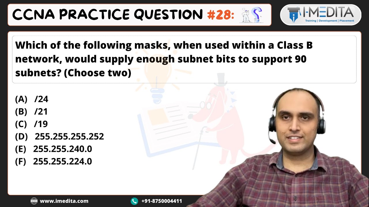 #28 - CCNA Practice Questions & Answers | CCNA Exam Questions in Hindi