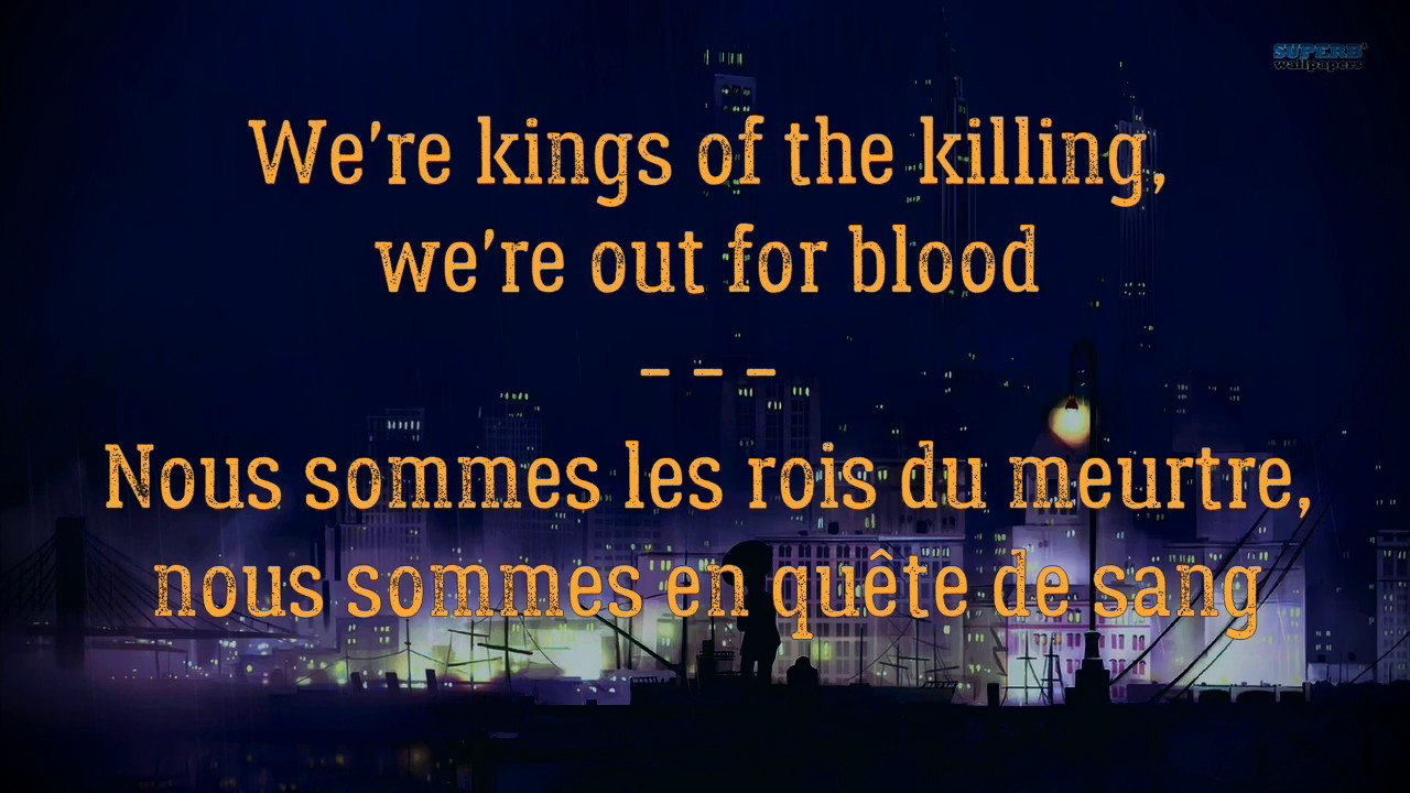 Lyrics Traduction française : Ruelle - Monsters