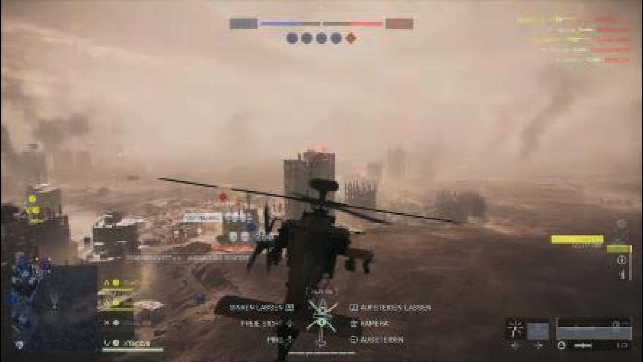 BF6 Helicopter run| Pilot POV | PS5