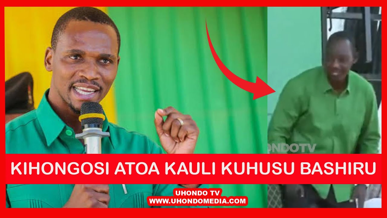 MANENO MAZITO YA KENANI KIHONGOSI YAMSIMAMISHA BASHIRU\TAZAMA KILICHOTOKEA SINGIDA MBELE YA UMATI