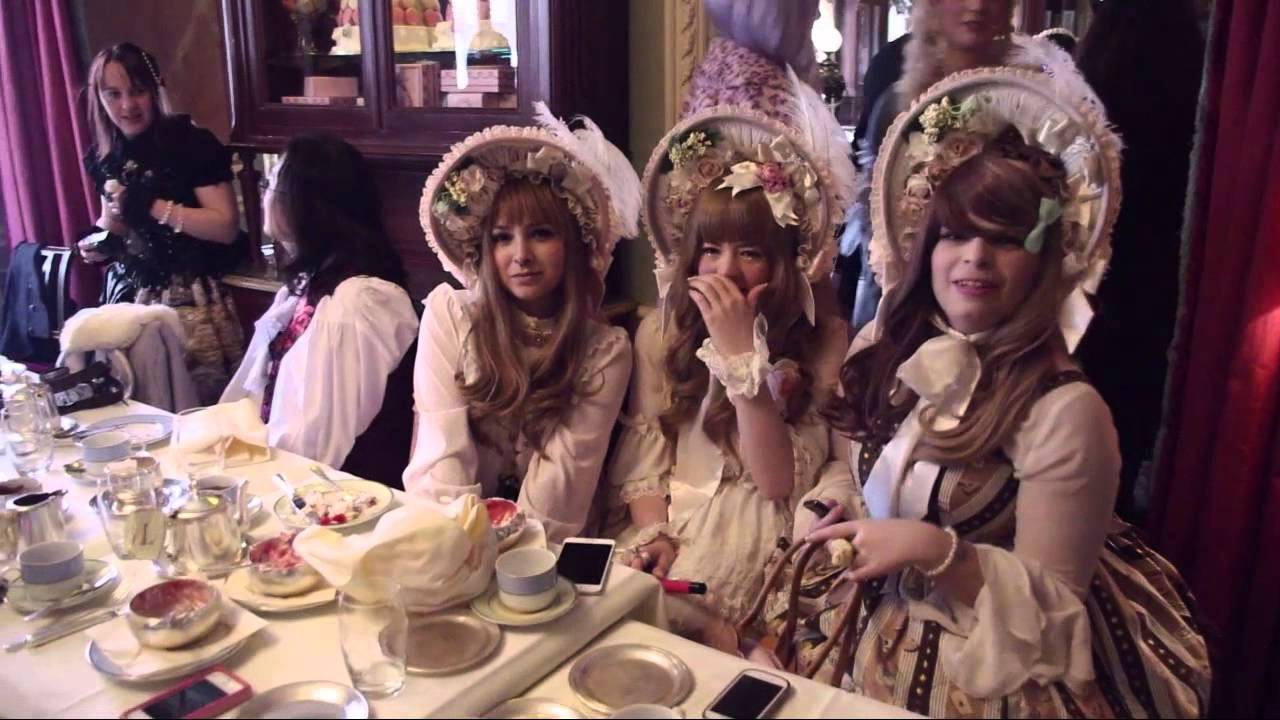 Lolita Tea Party en Laduree Paris