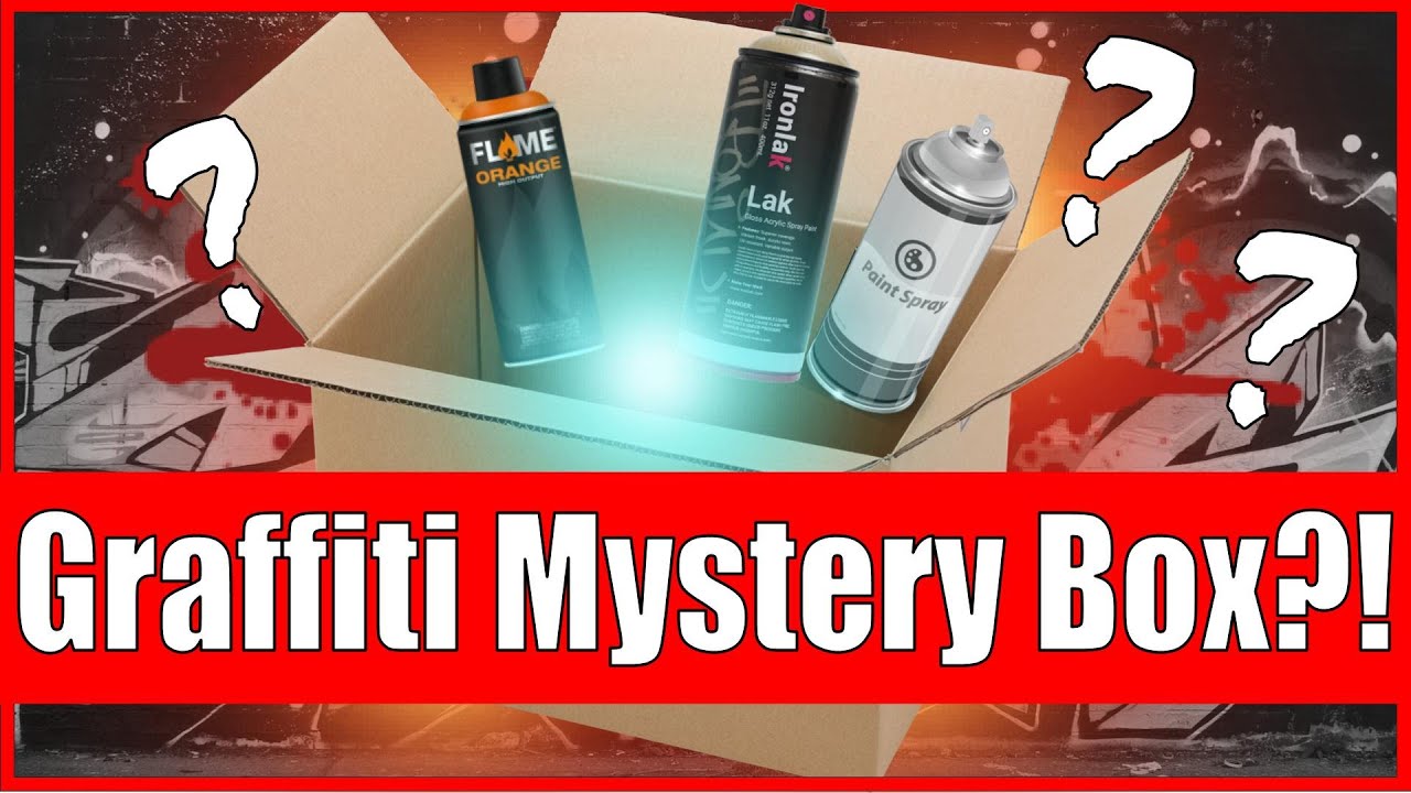 I BOUGHT A GRAFFITI MYSTERY BOX!!!