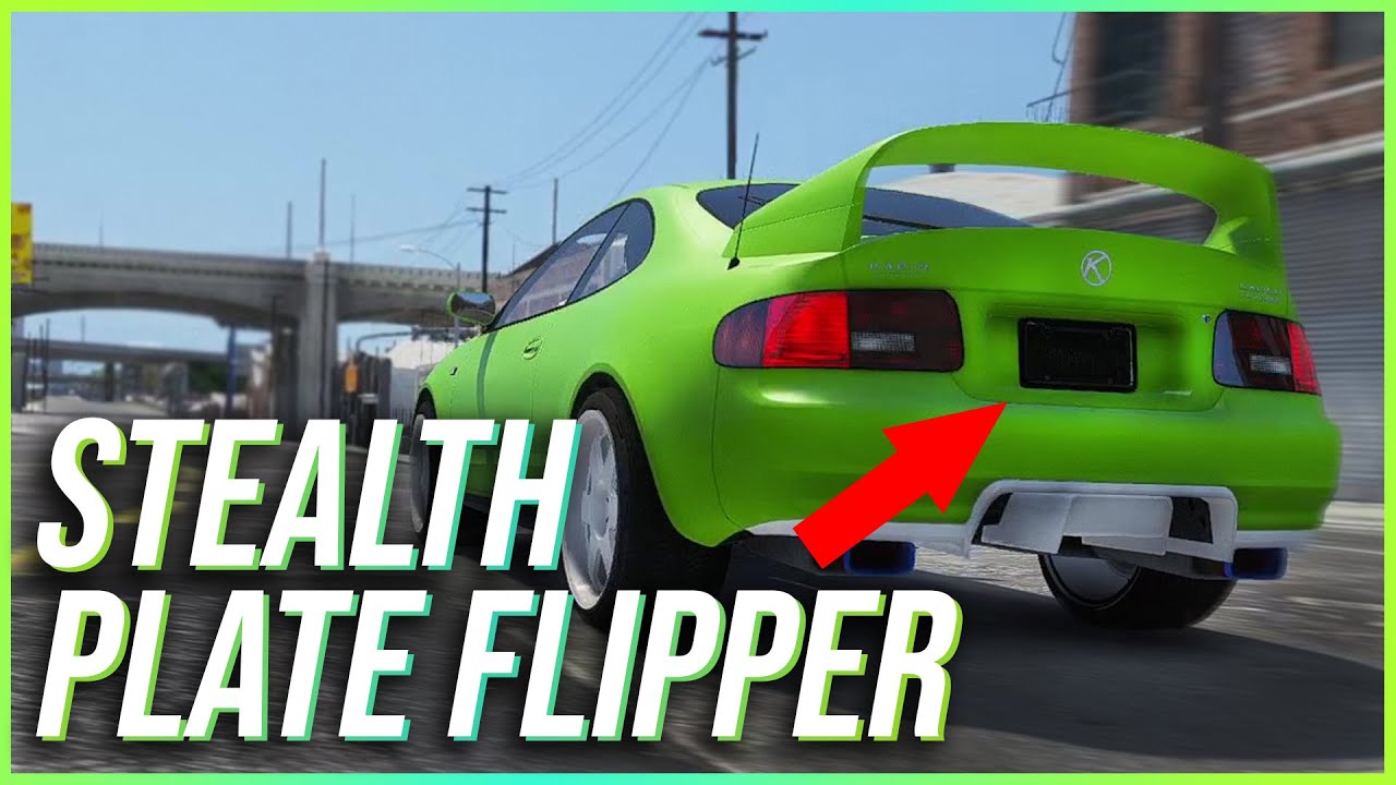 Stealth Plate Flipper | FIVEM Scripts | PrimeDev | ESX + QBCore + Standalone