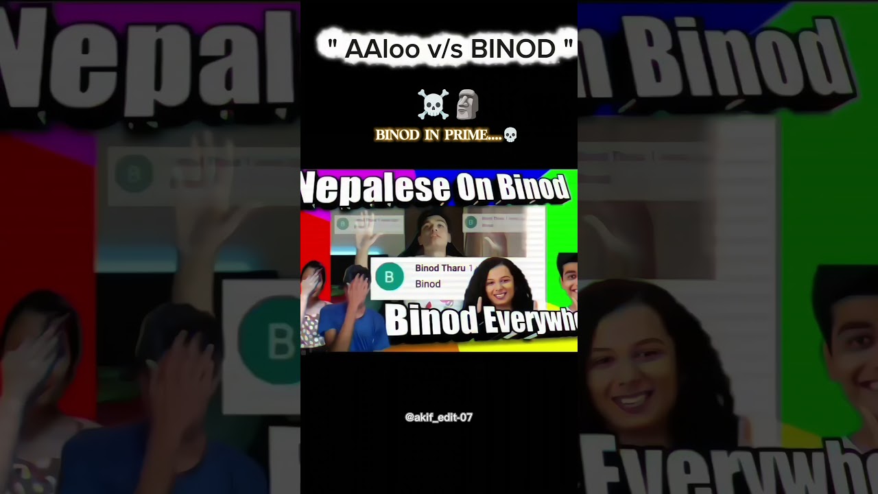 aaloo khaoge🥔vs binod meme😄#meme #funny #memeedit