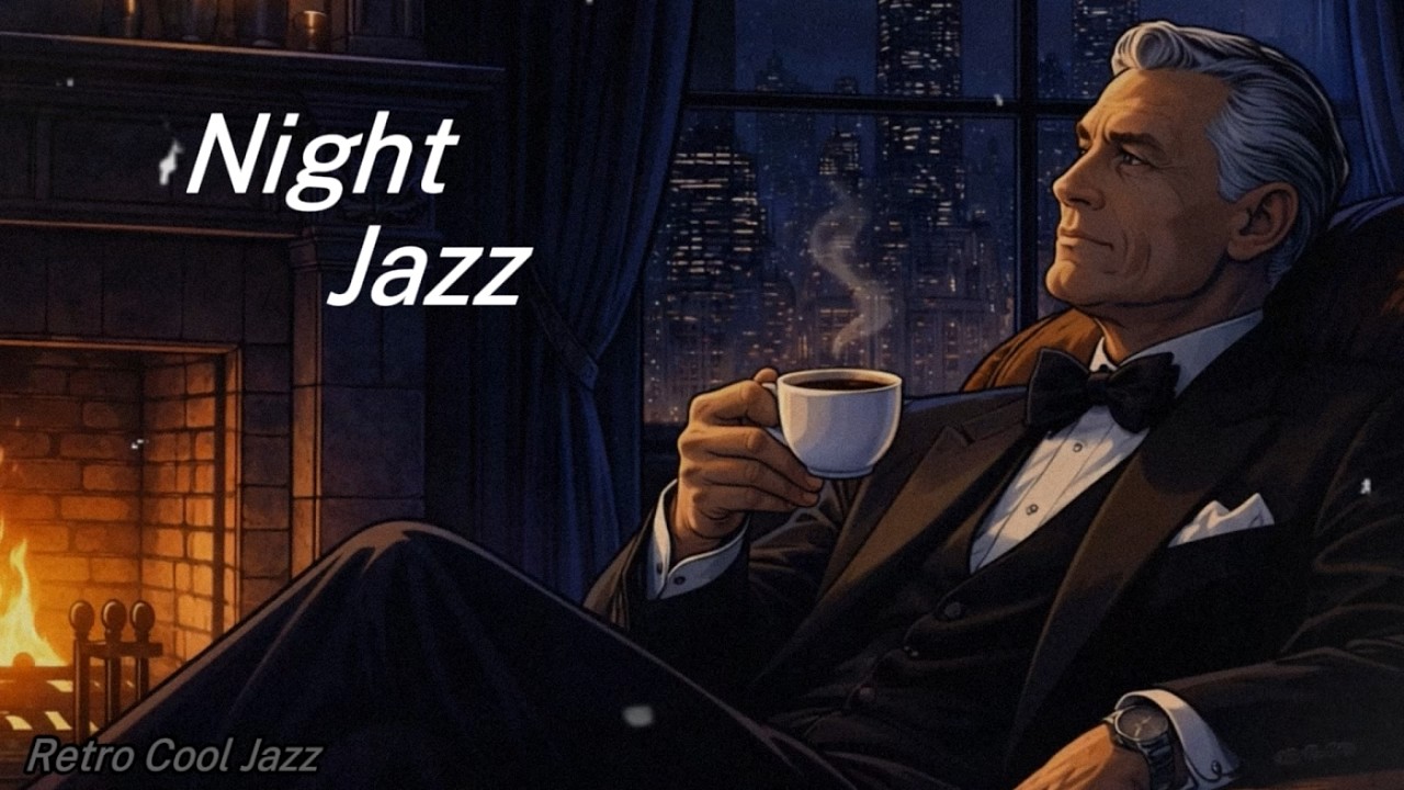 Fireside Serenity | 1950's Retro Cool Jazz