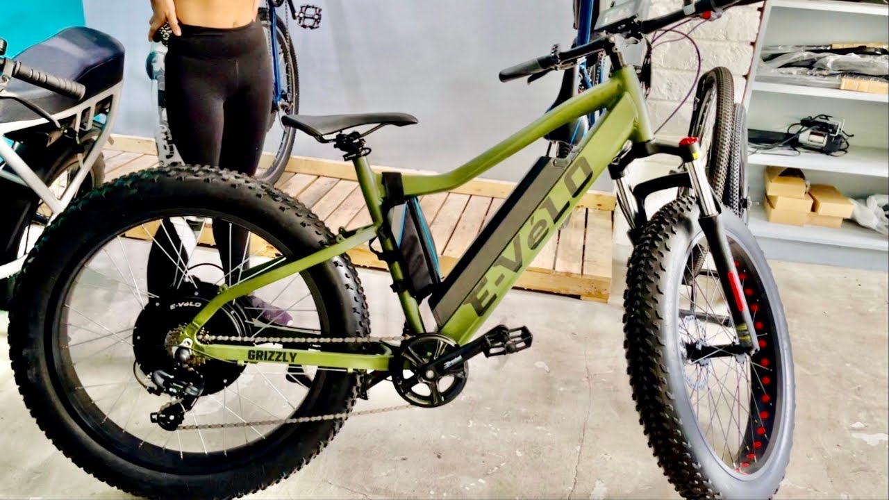 ELECTRIC MTB | E-VELO GRIZZLY 1000 WATTS MOUNTAIN BIKE