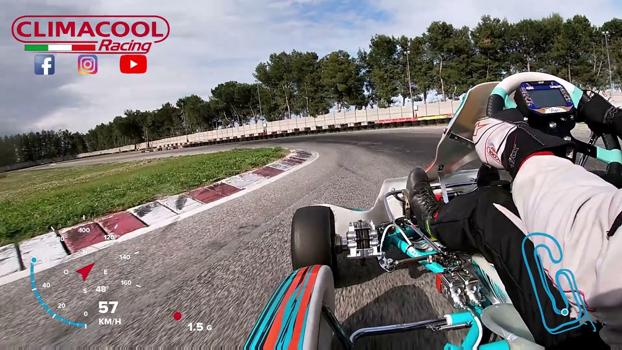 LA PRIMA VOLTA DI CIARROCCHI LORENZO SUL SUO KZ!! Kz Onboard - Corridonia