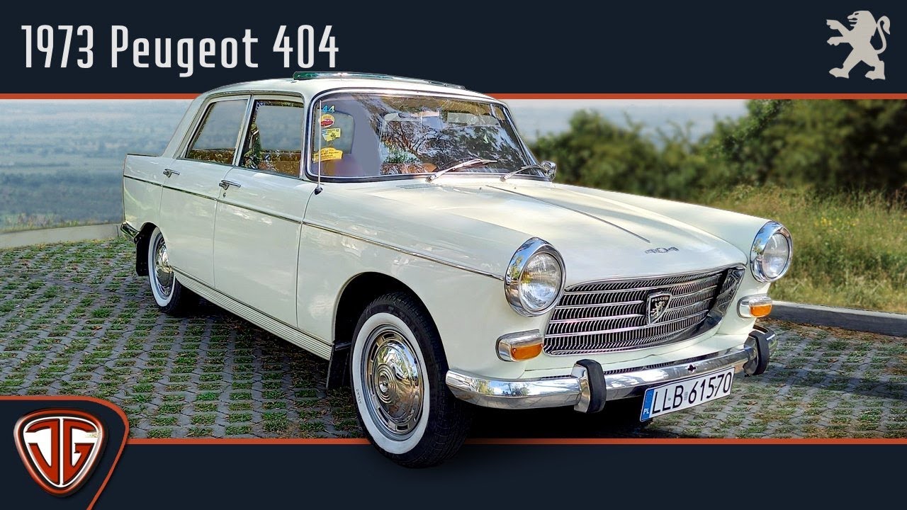 Jan Garbacz: Peugeot 404 - francuski Mercedes