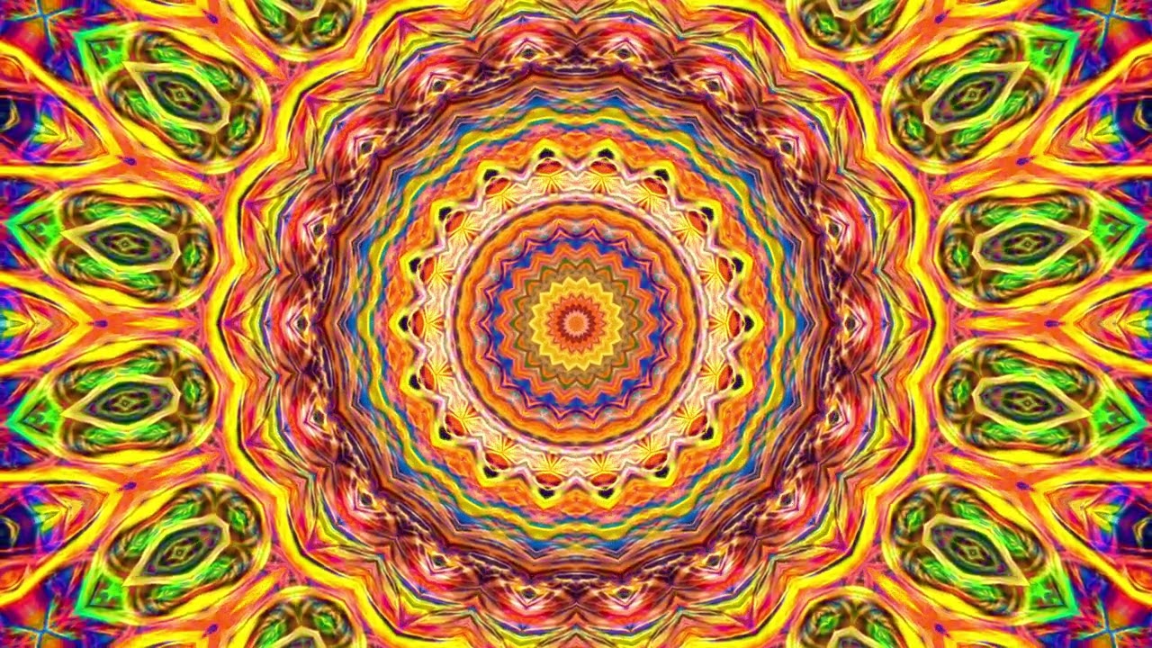 The Splendor of Color Kaleidoscope Video v1.1 Colorful Psychedelic Fractal Flame Visuals to Trip On
