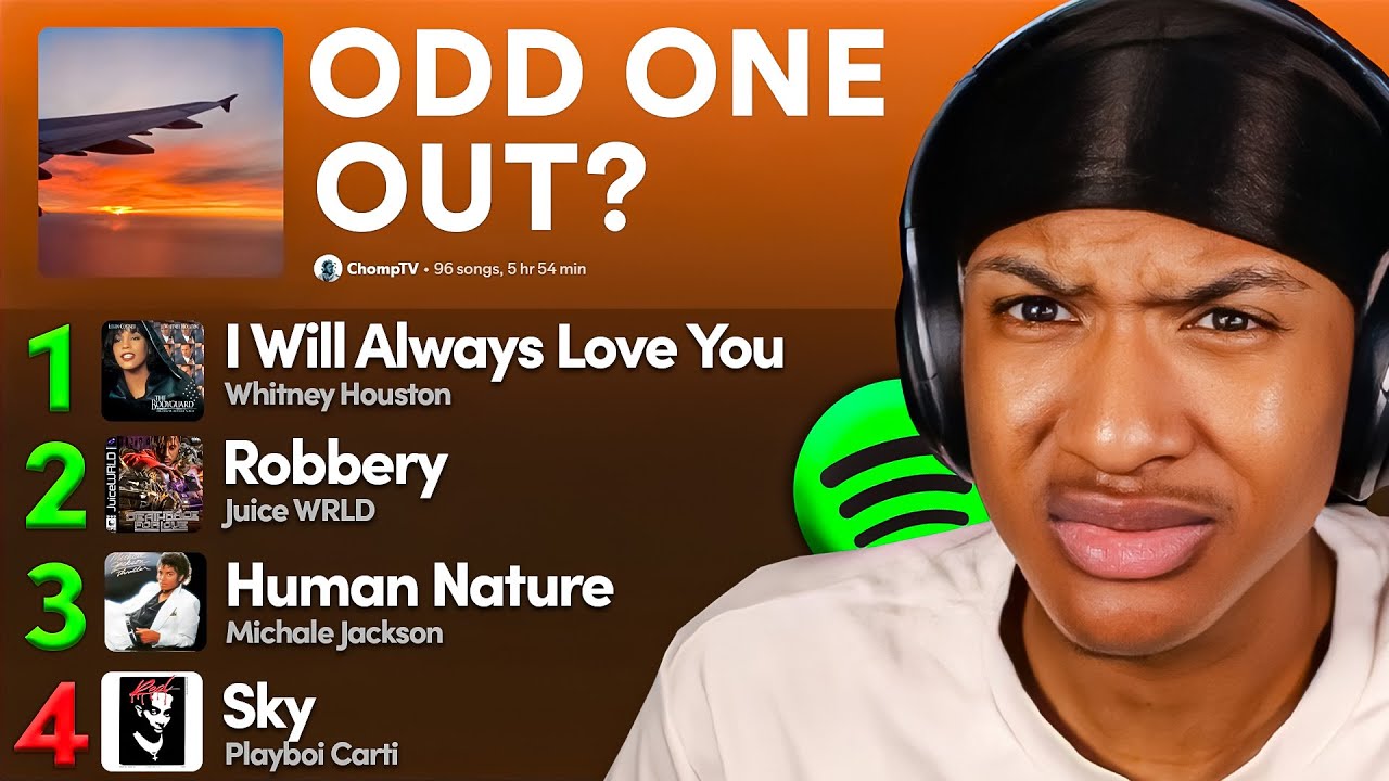 Guessing the Song that DOESN'T Match the Playlist Theme 6