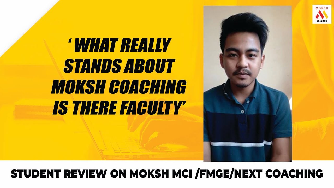 Student Feedback on MOKSH Online Coaching | MCI | FMGE | NEXT |MOKSH ACADEMY 2022 |
