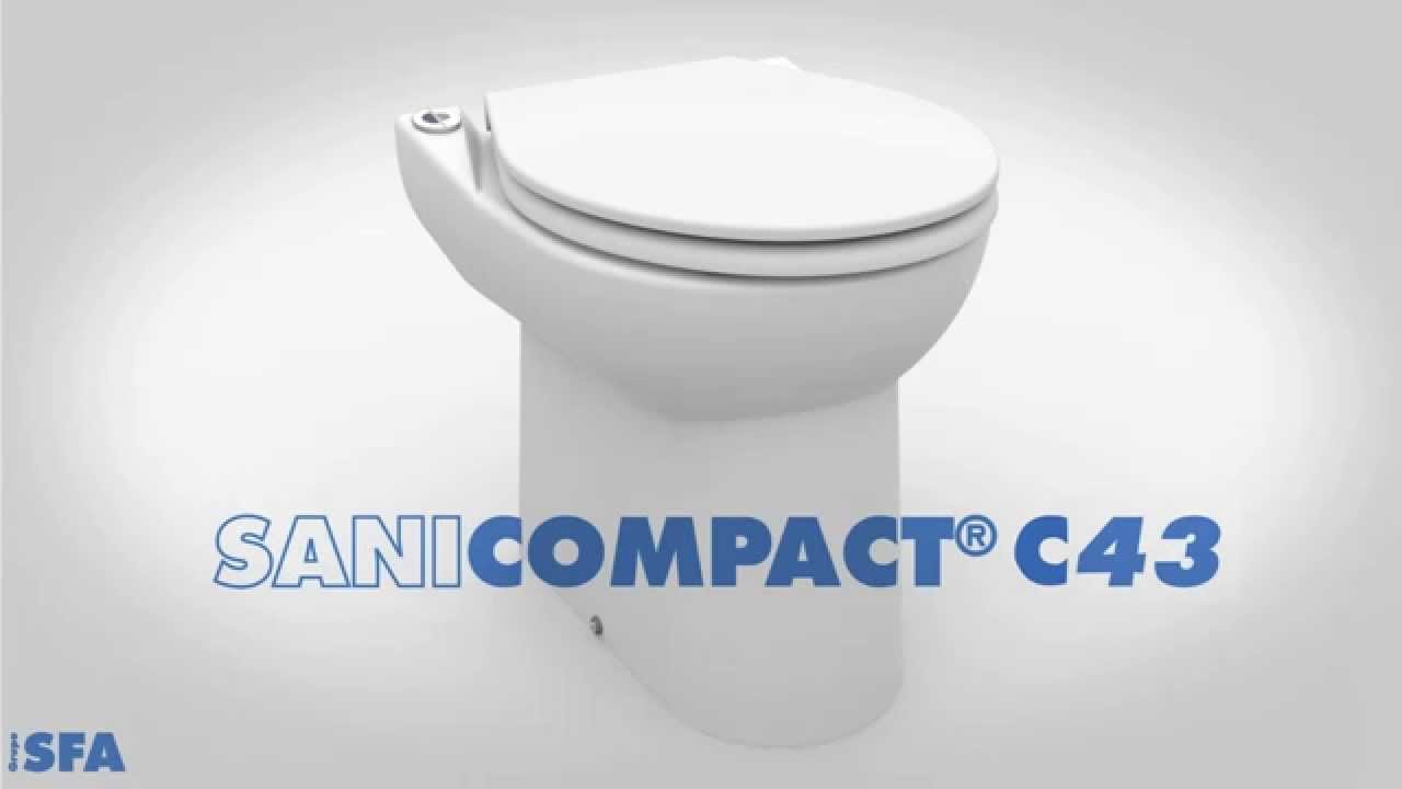 SANICOMPACT C43 - el triturador sanitario invisible
