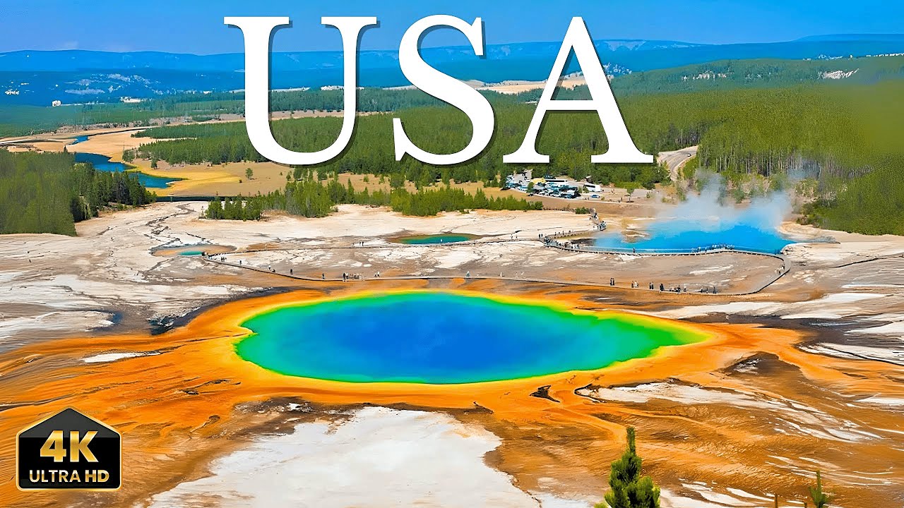 USA's MOST RELAXING 4K MUSIC for Stress Relief and Peace