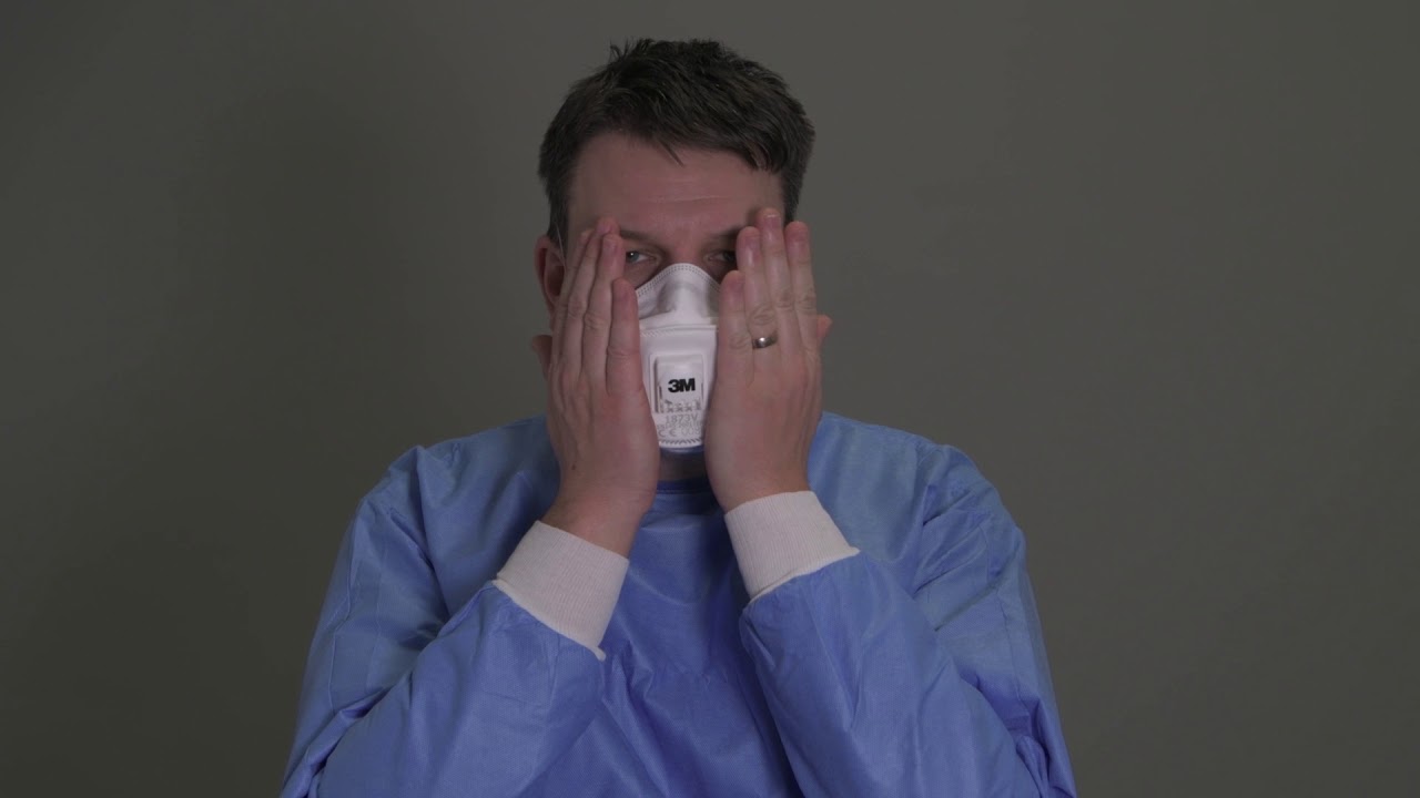 How to correctly fit and fit check : 1873V FFP3 Mask