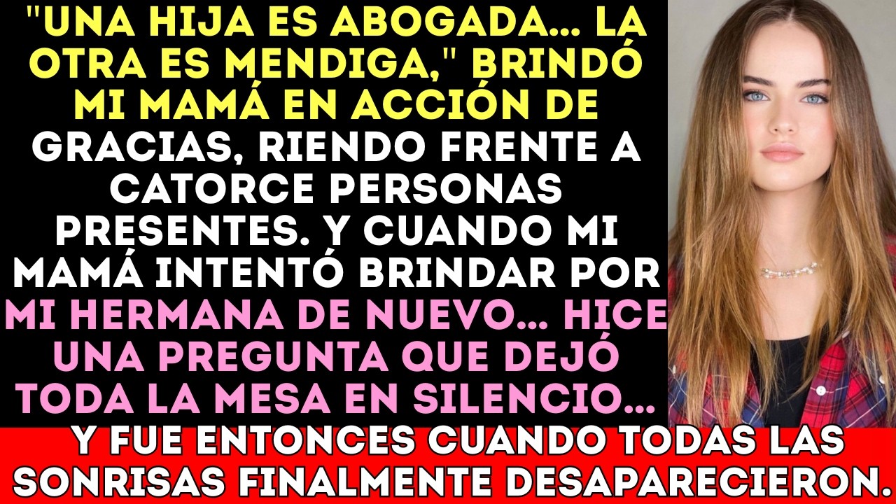 MI MAMÁ ANUNCIÓ en nuestra cena de Acción de Gracias: “Tengo dos hijas — una abogada famosa #viral
