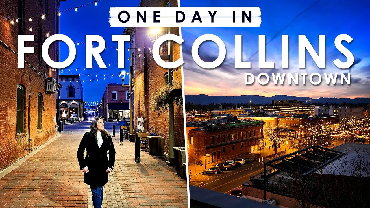 FORT COLLINS, Colorado ONE DAY Travel Guide | BEST Things to Do, Eat & See in DOWNTOWN