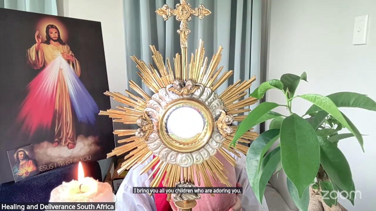 Friday Adoration of the Blessed Sacrament Divine Mercy Holy Hour
