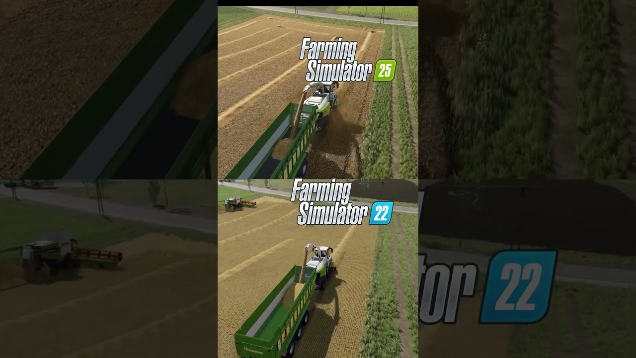 FS22 Vs FS25 #fs25