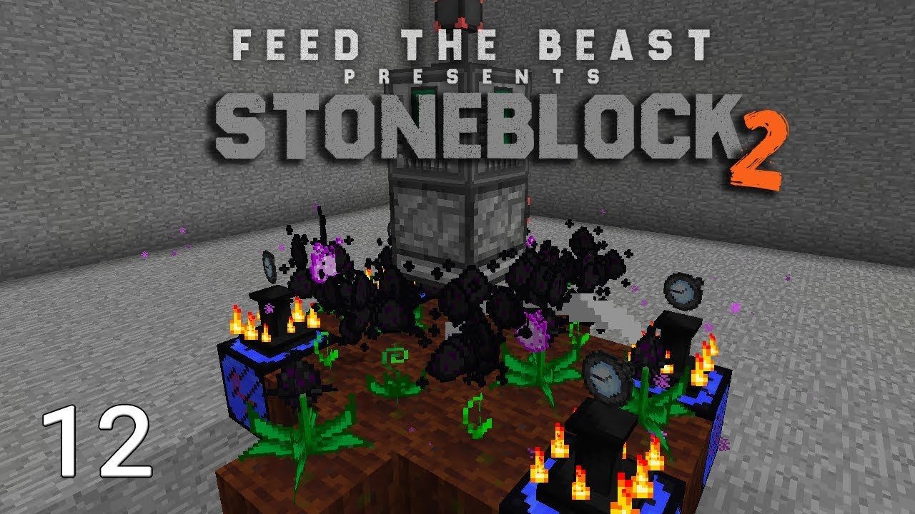 FTB Stoneblock 2 Insane EMC Farm Automation