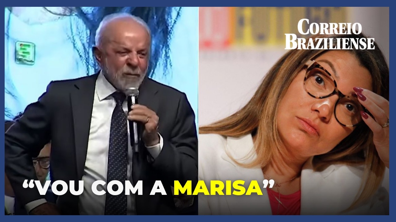 LULA CHAMA JANJA DE MARISA, NOME DA EX-ESPOSA, DURANTE EVENTO EM SP