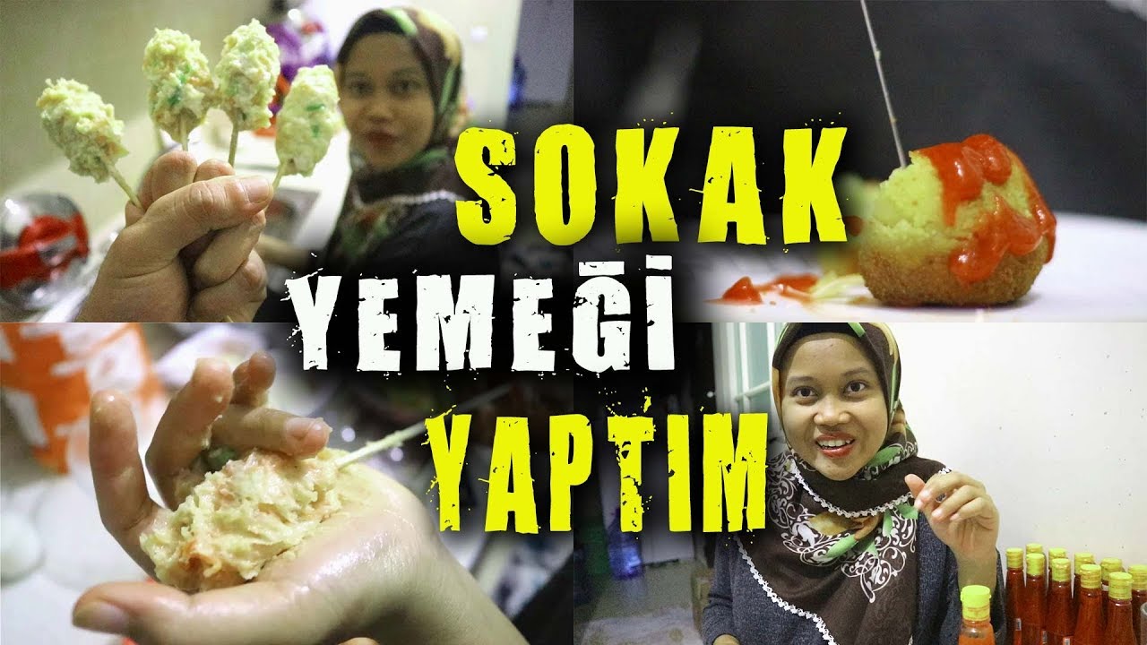 EŞİME SOKAK YEMEĞİ YAPTIM!!! (TÜRK DAMAK TADINA UYGUN)