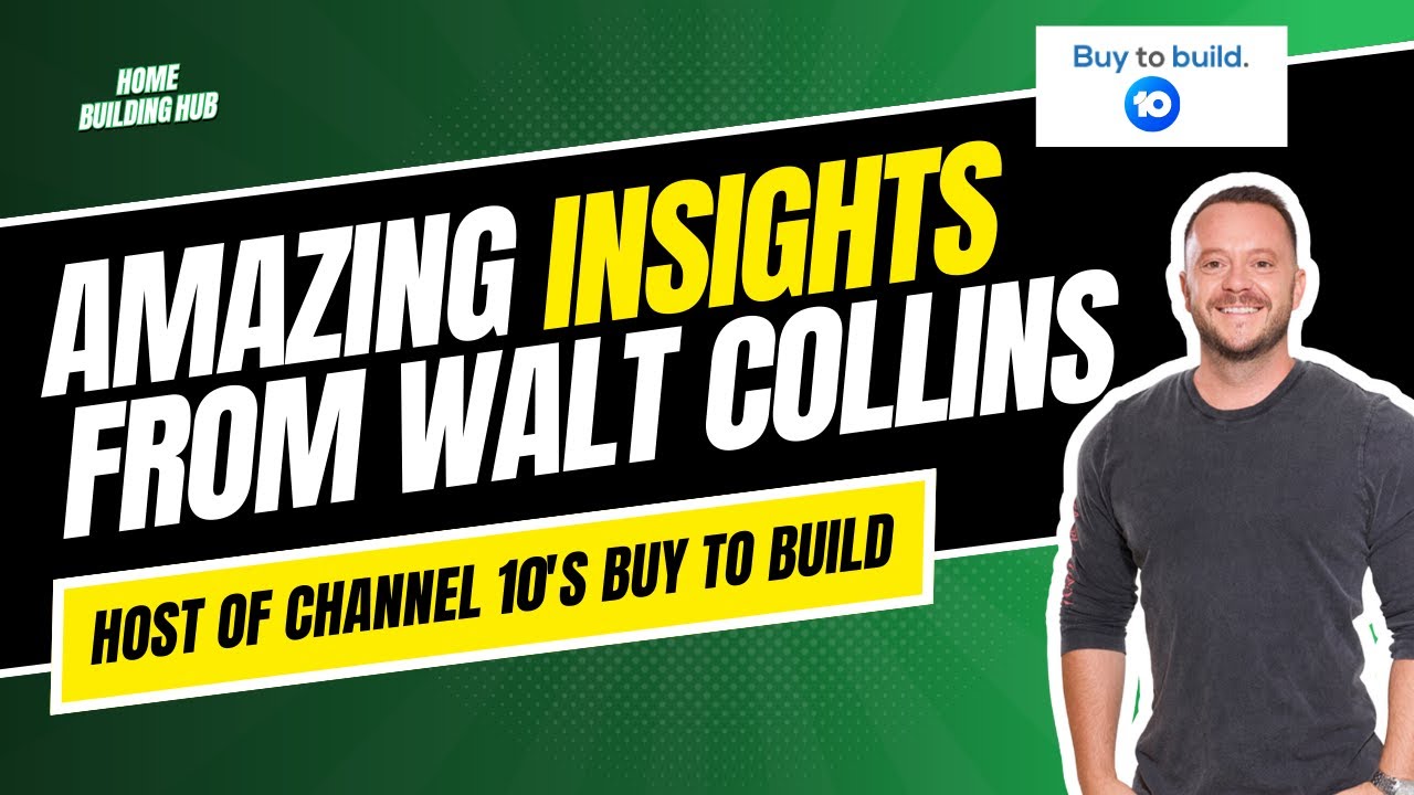 Ep. 18 | Amazing Insights from Walt Collins - Host of Channel 10's Buy to Build